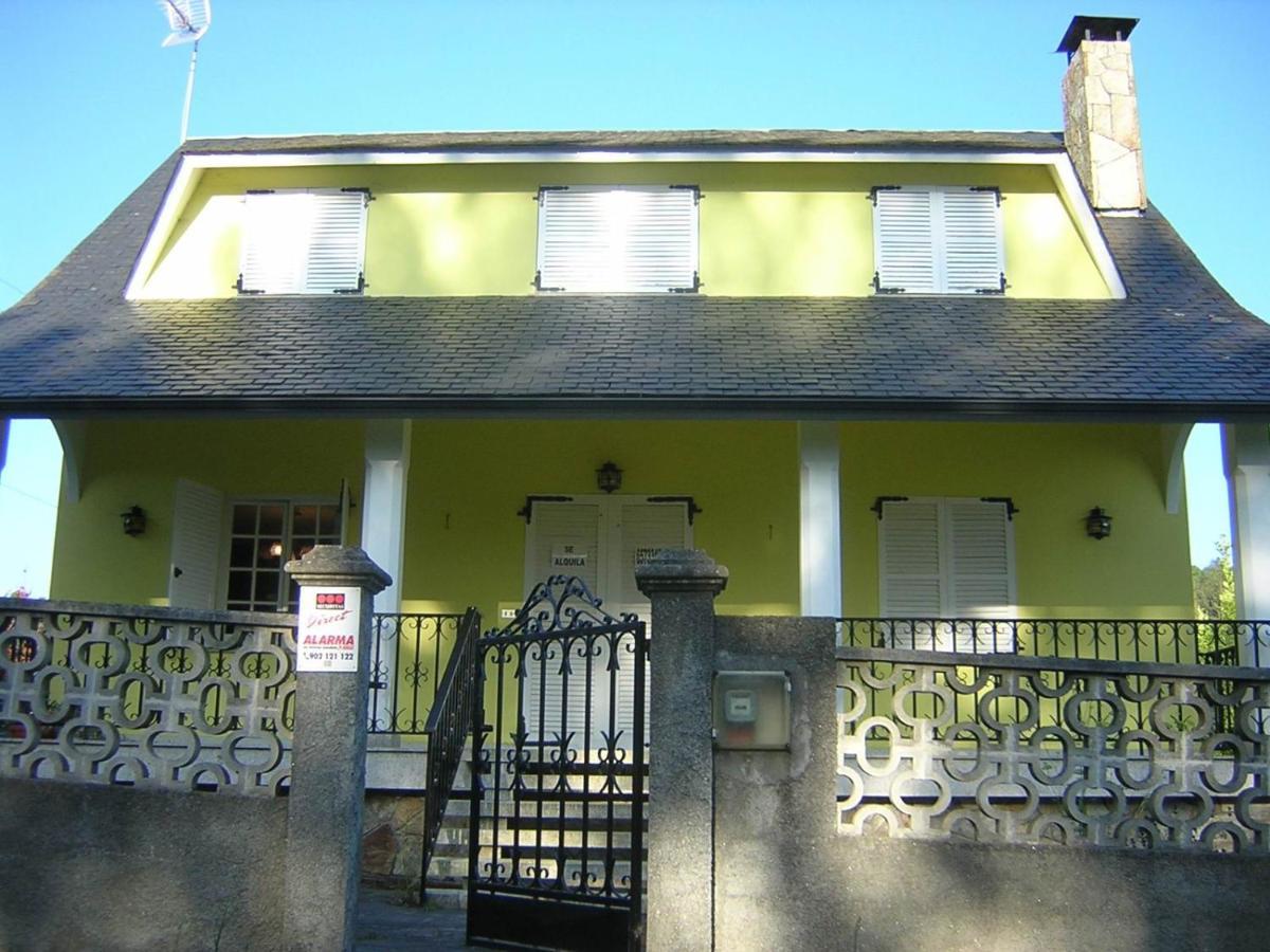 Casa Con Jardin En La Playa De Almieiras Βίλα Fene Εξωτερικό φωτογραφία
