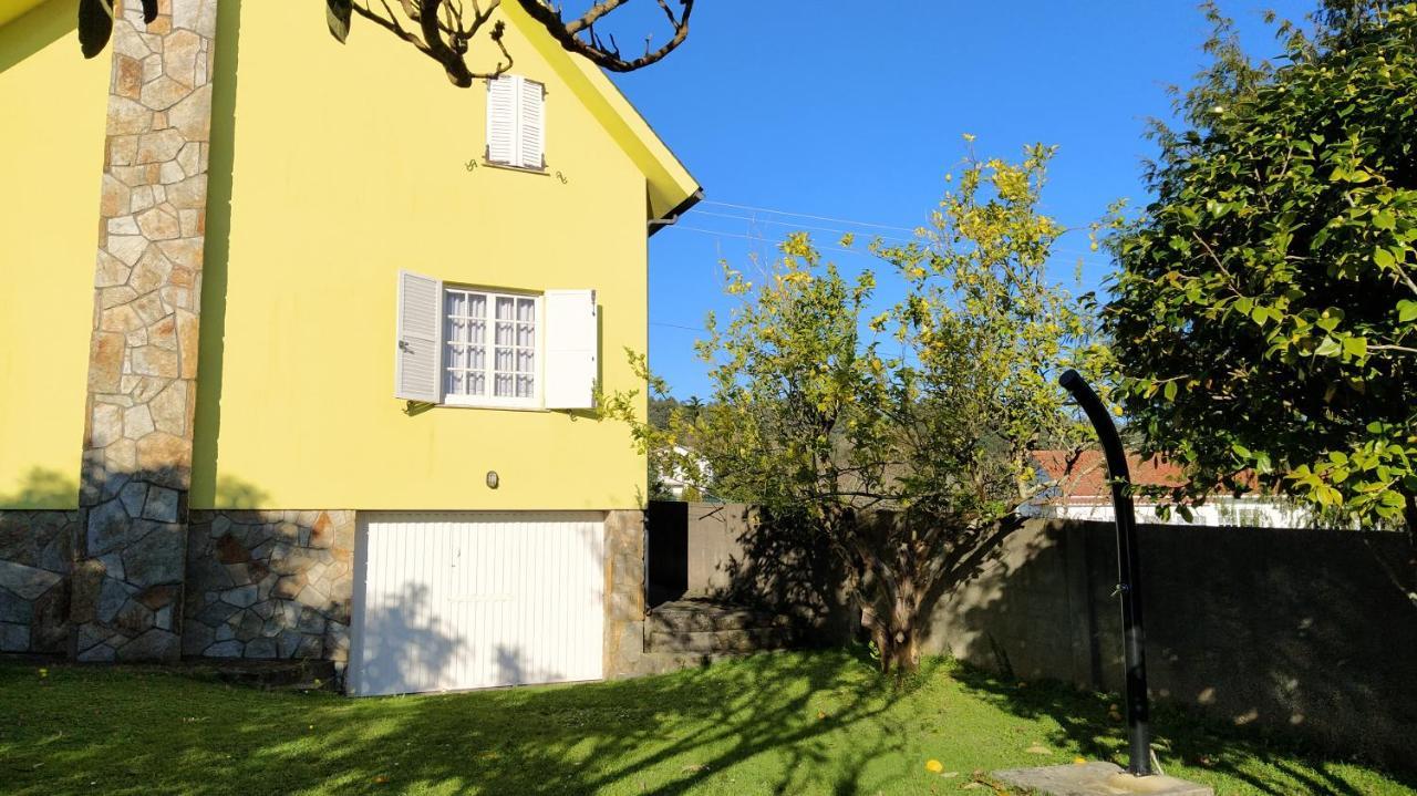 Casa Con Jardin En La Playa De Almieiras Βίλα Fene Εξωτερικό φωτογραφία