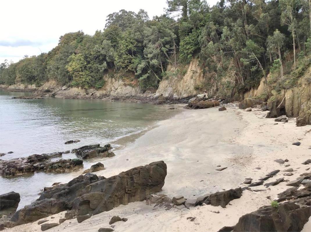 Casa Con Jardin En La Playa De Almieiras Βίλα Fene Εξωτερικό φωτογραφία